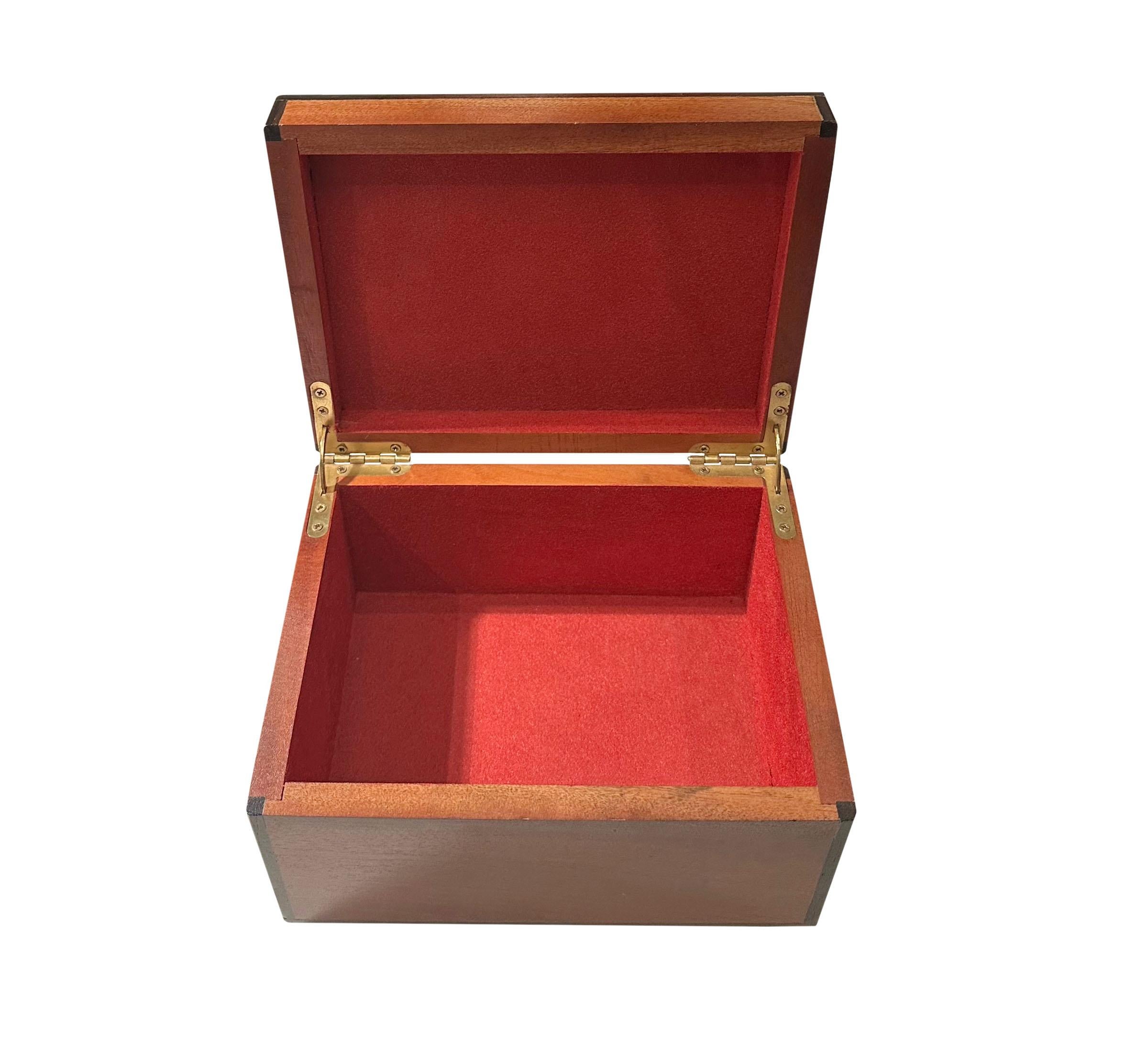 Mid-20th Century Early Mid Century Biedermeier Maitland Smith Style Box For Sale