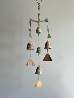 Early Mid-Century Bronze Wind Chime Bell by Poalo Soleri for Arcosanti 1970s