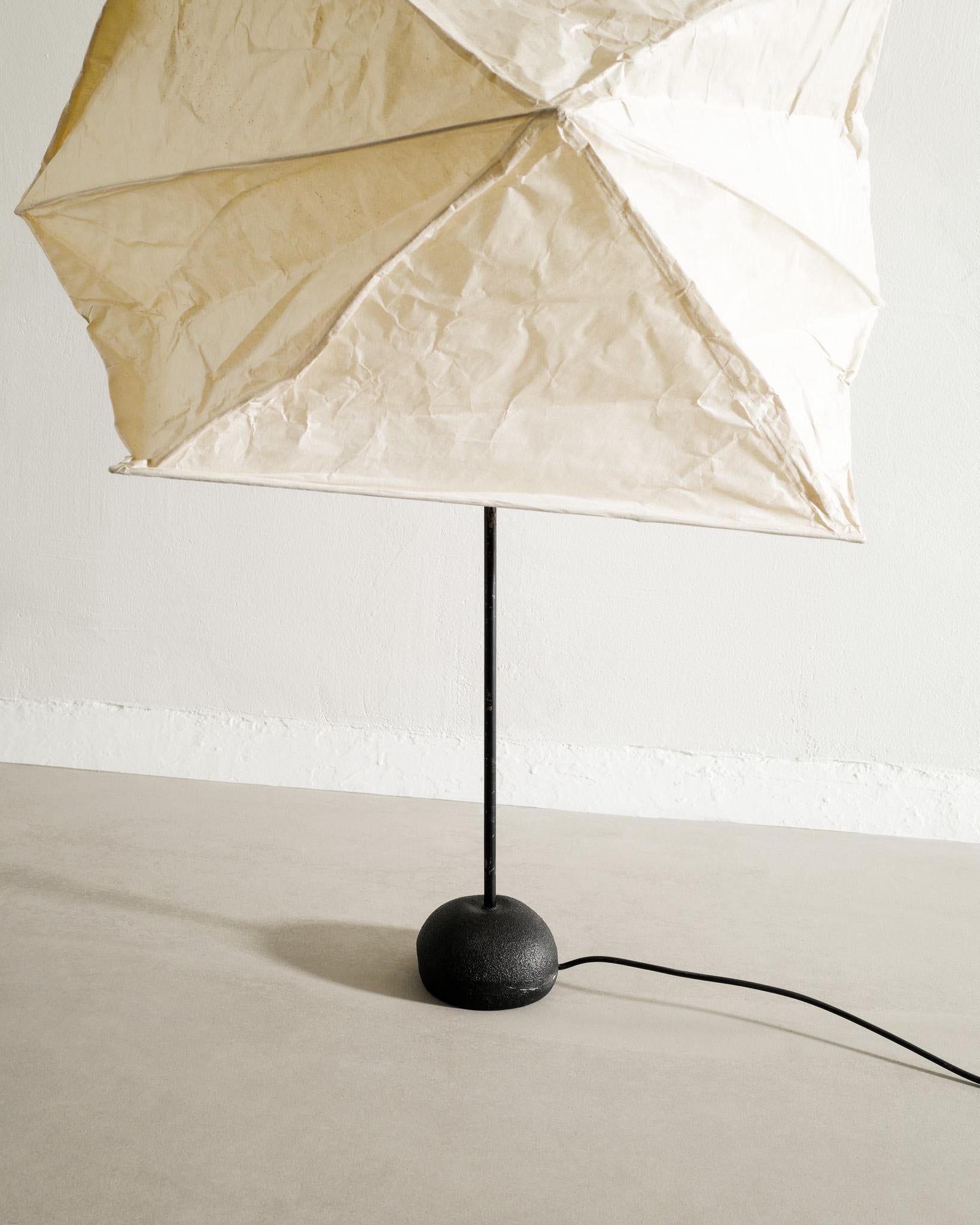 Japanese Early Mid Century L4 Isamu Noguchi Floor Lamp Produced by Ozeki & Co Japan 1950s For Sale