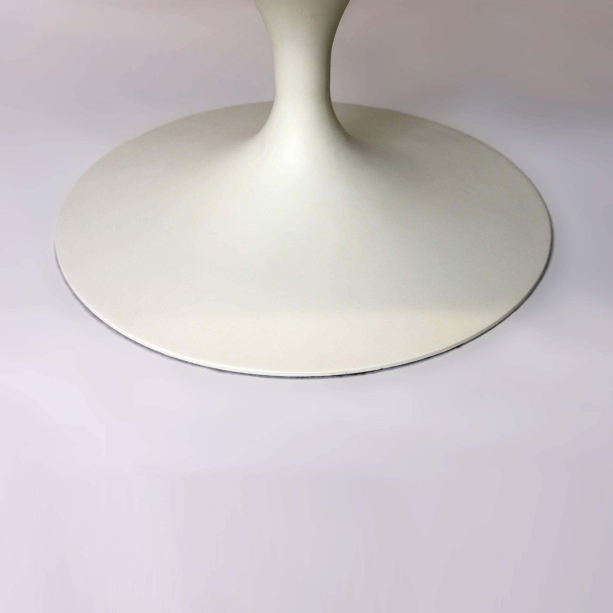 Early Mid-Century Modern Marble-Top Tulip Coffee and Side Table by Eero Saarinen 1