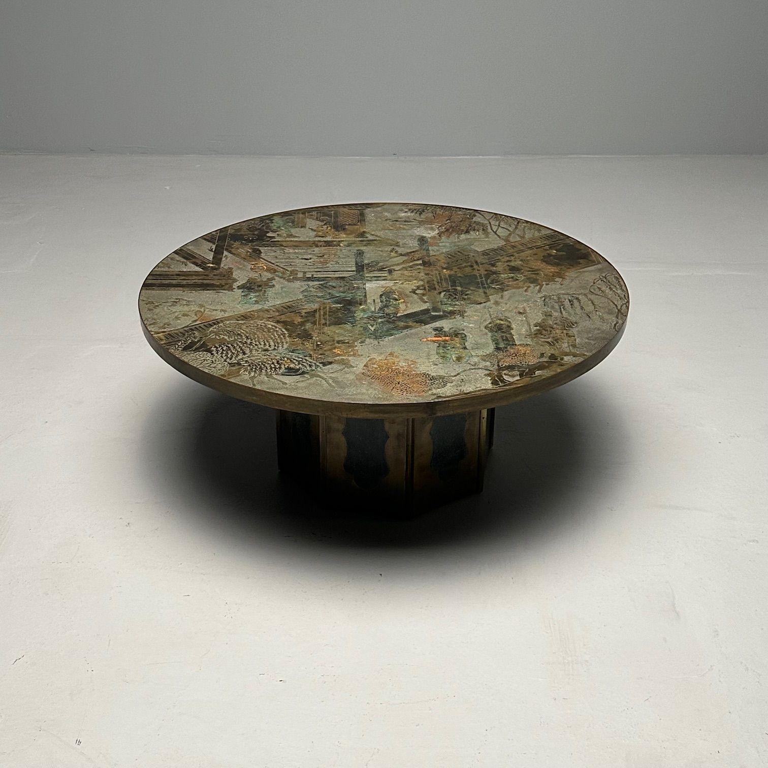 Philip and Kelvin Laverne, Mid-Century Modern 'Chan' Coffee Table, Early Edition For Sale 8