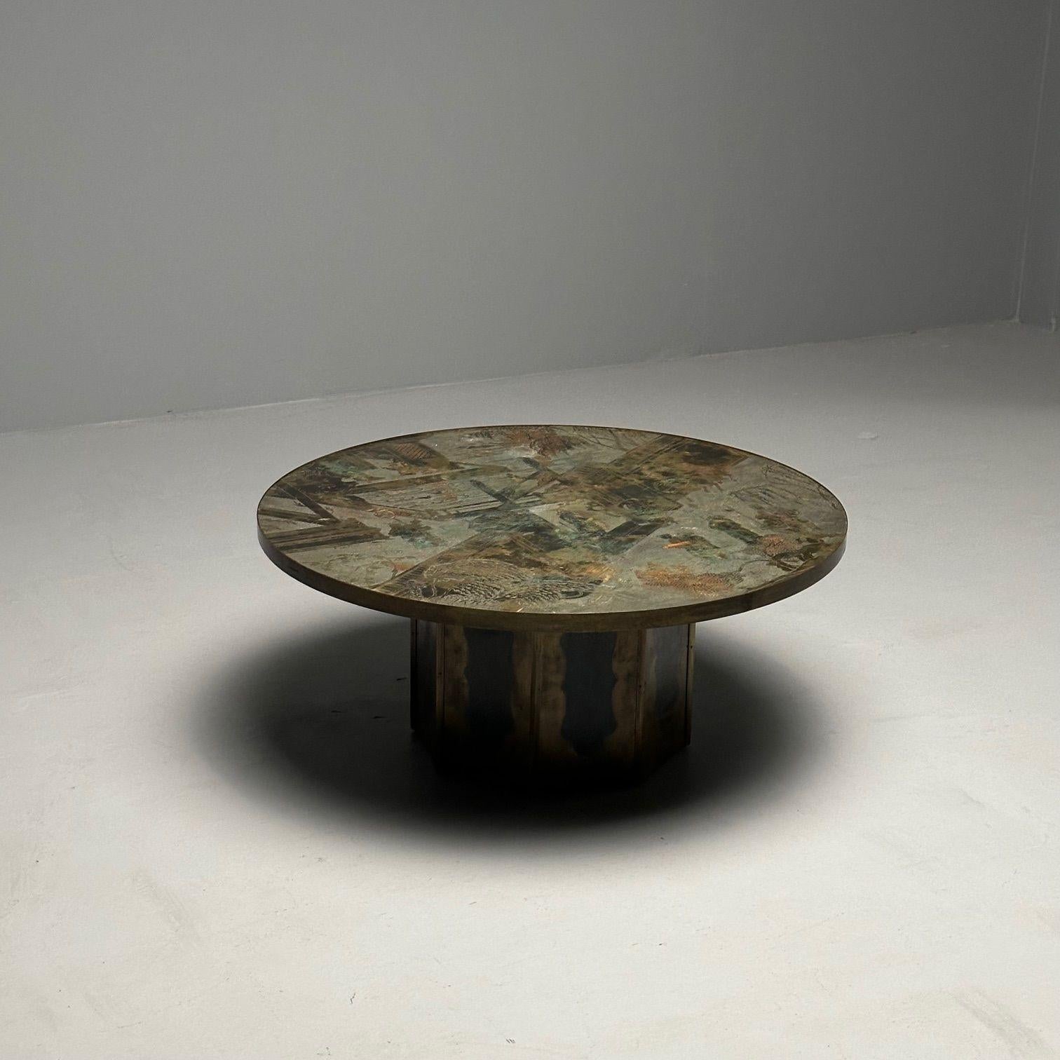 Philip and Kelvin Laverne, Mid-Century Modern 'Chan' Coffee Table, Early Edition For Sale 9