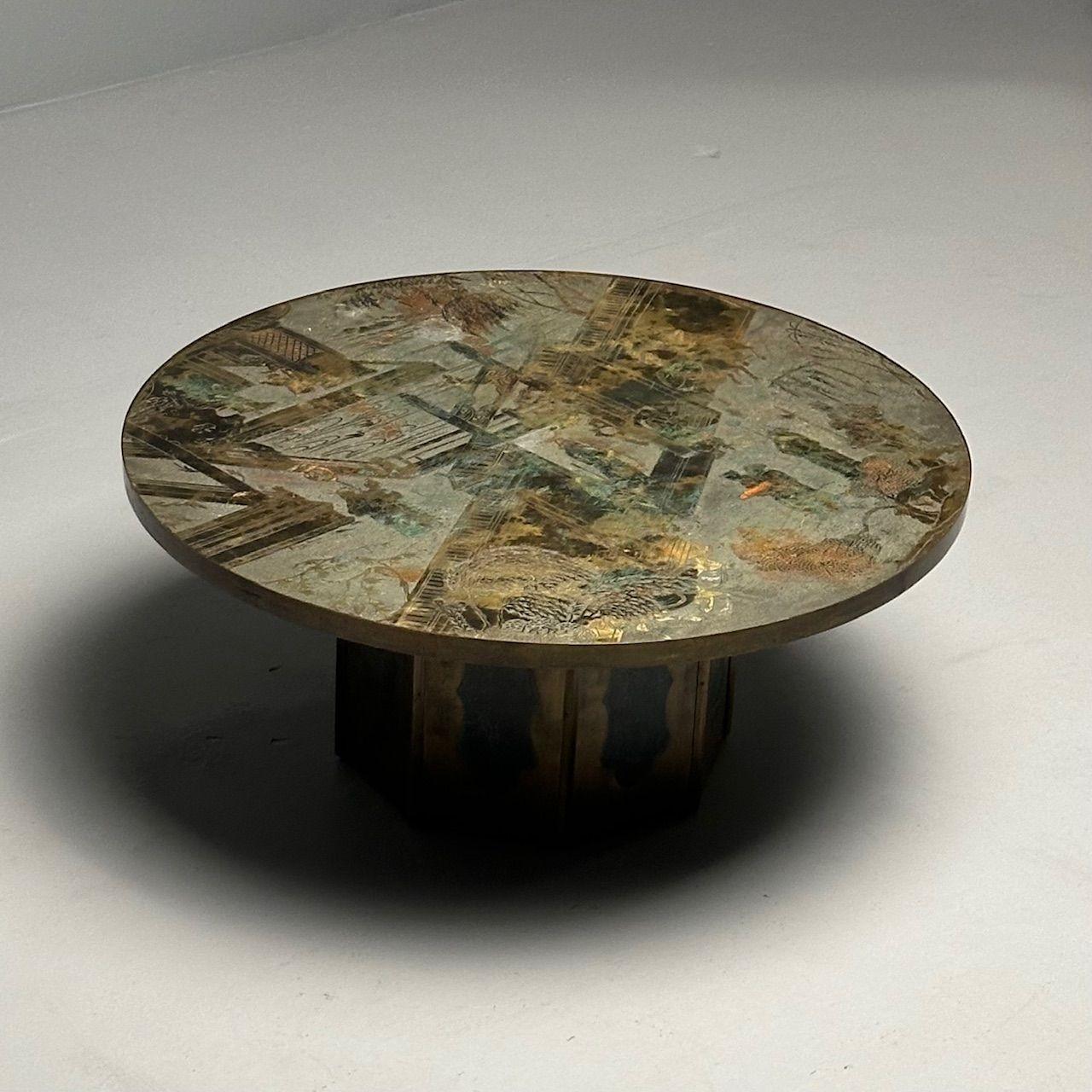 Philip and Kelvin Laverne, Mid-Century Modern 'Chan' Coffee Table, Early Edition For Sale 10