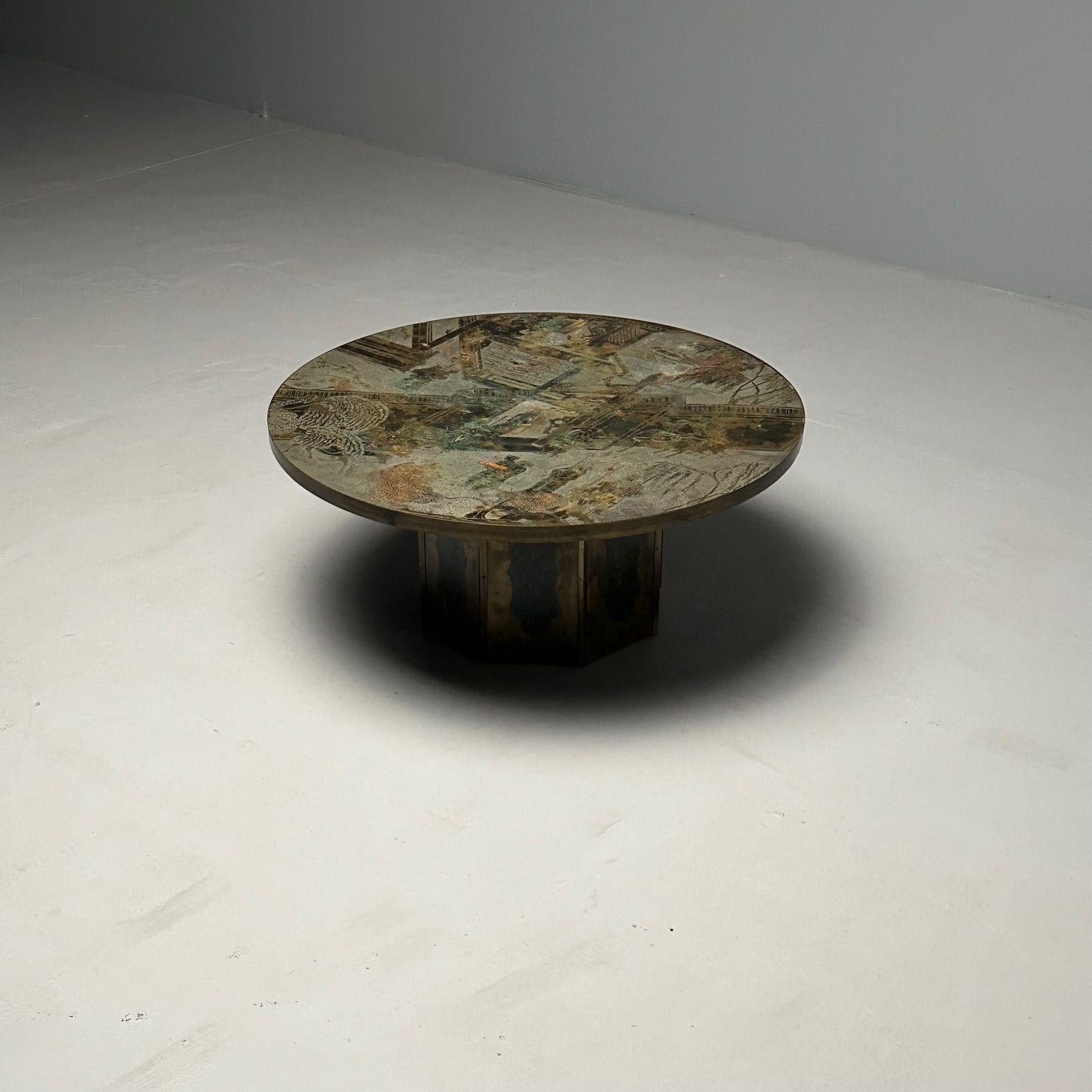 Philip and Kelvin Laverne, Mid-Century Modern 'Chan' Coffee Table, Early Edition For Sale 12