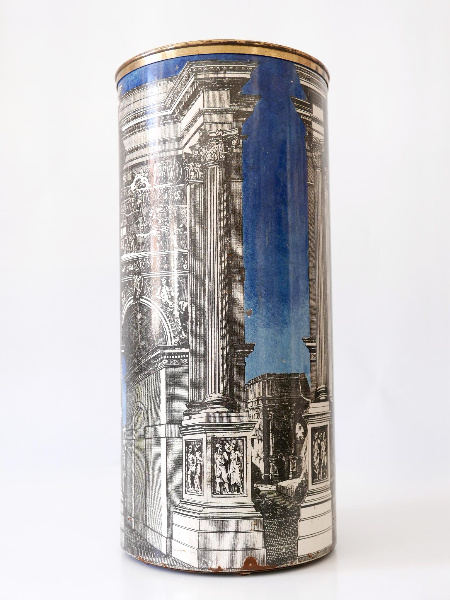 Early Mid-Century Modern 'Roman Arch' Umbrella Stand by Piero Fornasetti 1950s For Sale 11