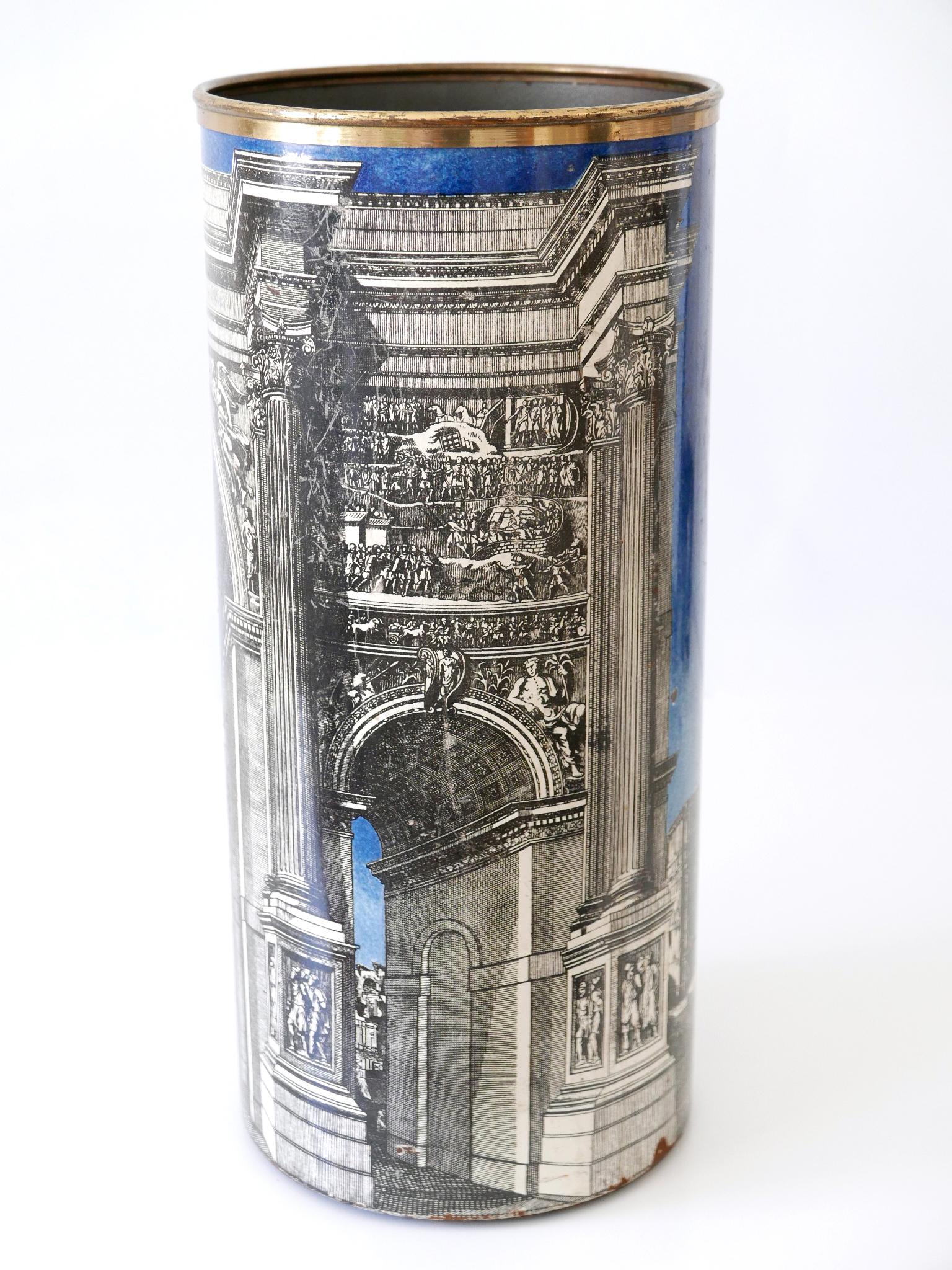 Early Mid-Century Modern 'Roman Arch' Umbrella Stand by Piero Fornasetti 1950s For Sale 2
