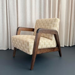 Early Mid-Century Modern Thonet Armchair Attributed To Russel Wright