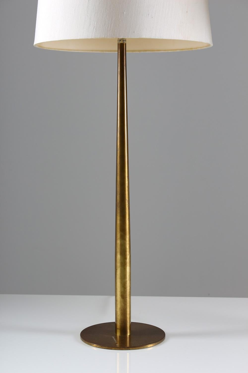 Scandinavian Modern Early Midcentury Table Lamps B86 in Brass by Hans-Agne Jakobsson
