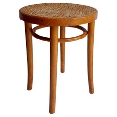 Used Early Mid Century Thonet style stool model 4601, 1930s 40s