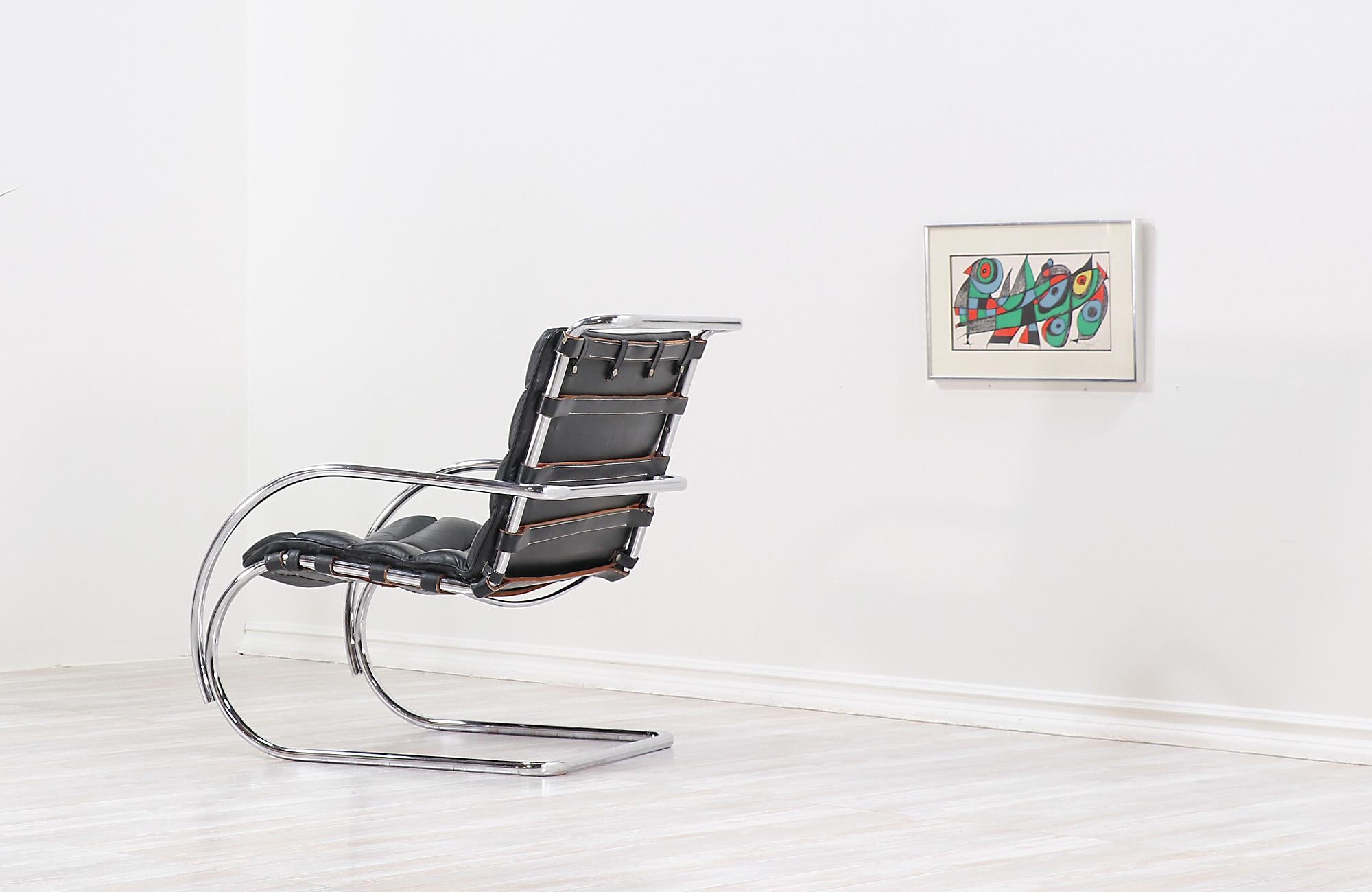 Früher Mies van der Rohe MR Lounge Chair für Knoll (amerikanisch)