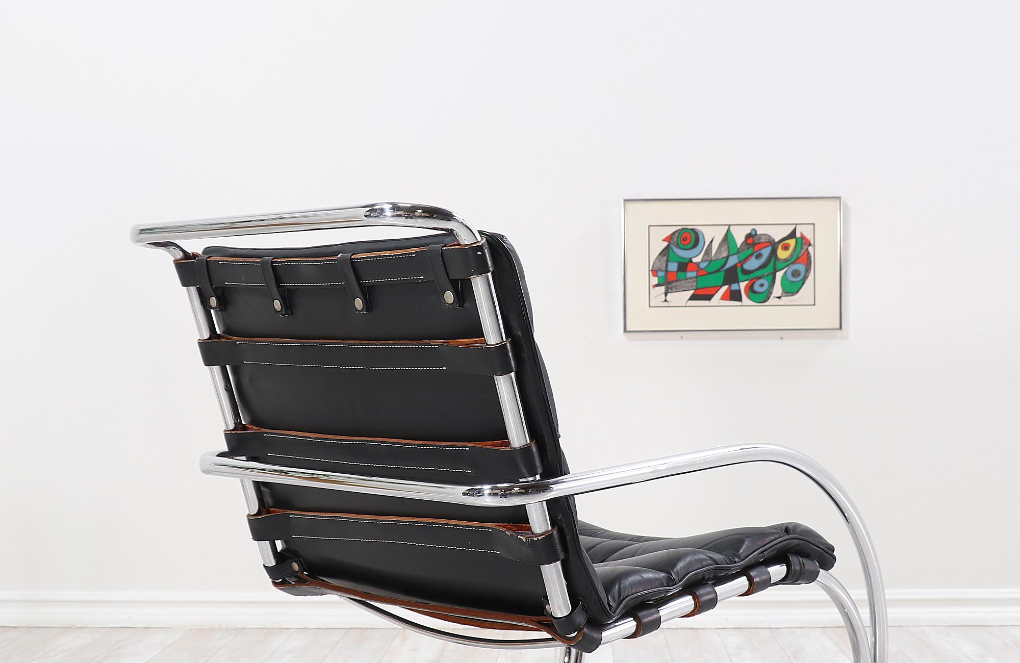 Früher Mies van der Rohe MR Lounge Chair für Knoll 2
