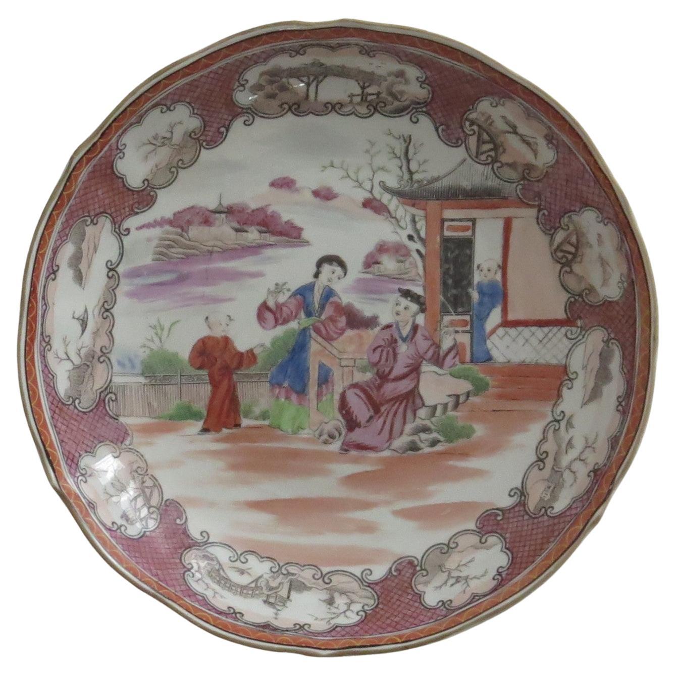This is a porcelain Saucer Dish or Bowl in the 