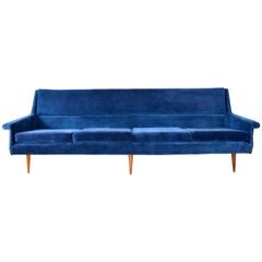 Early Milo Baughman Angular Sofa for Thayer Coggin