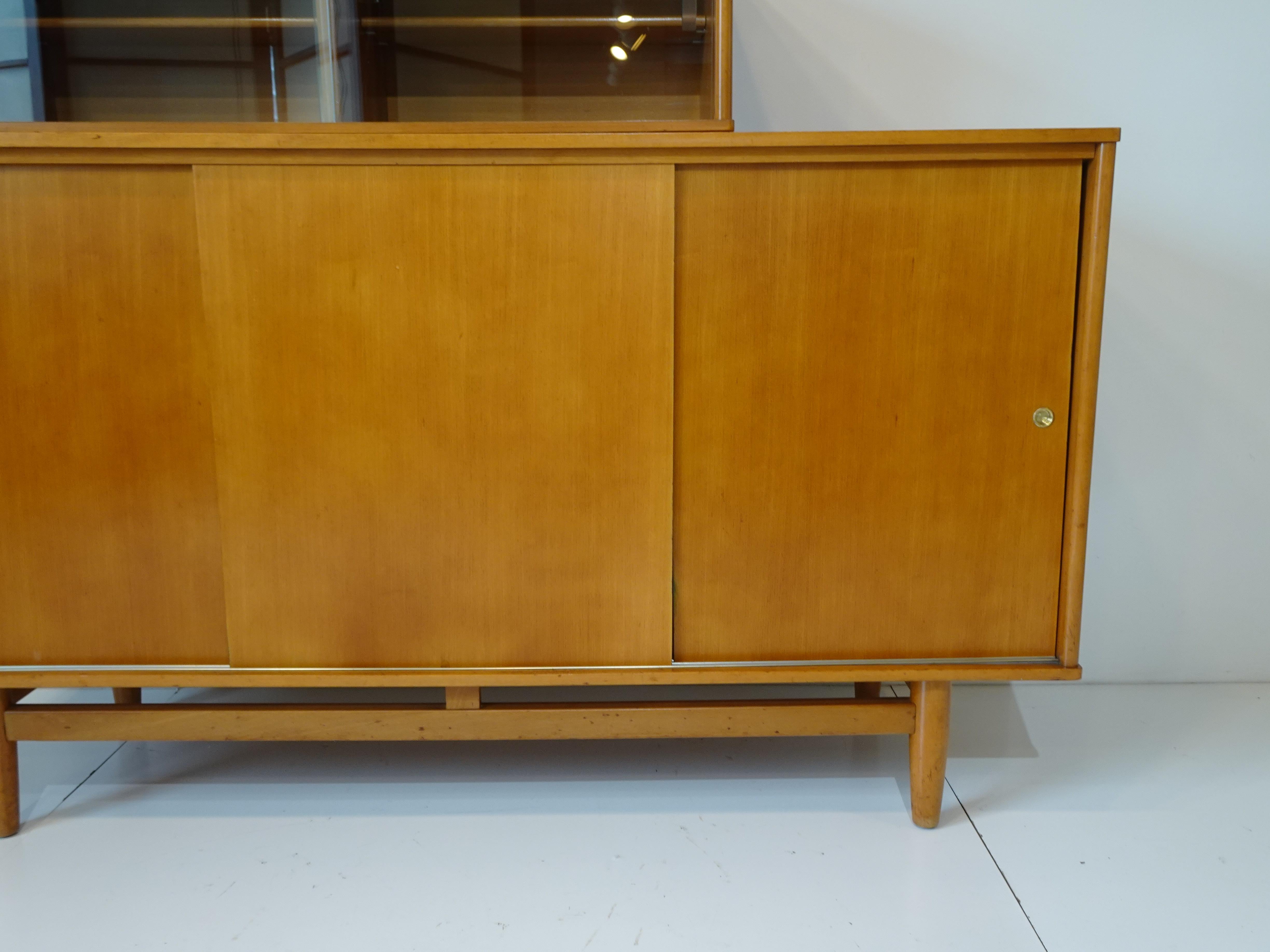Mahogany Early Milo Baughman Credenza / Sideboard for Drexel Todays Living