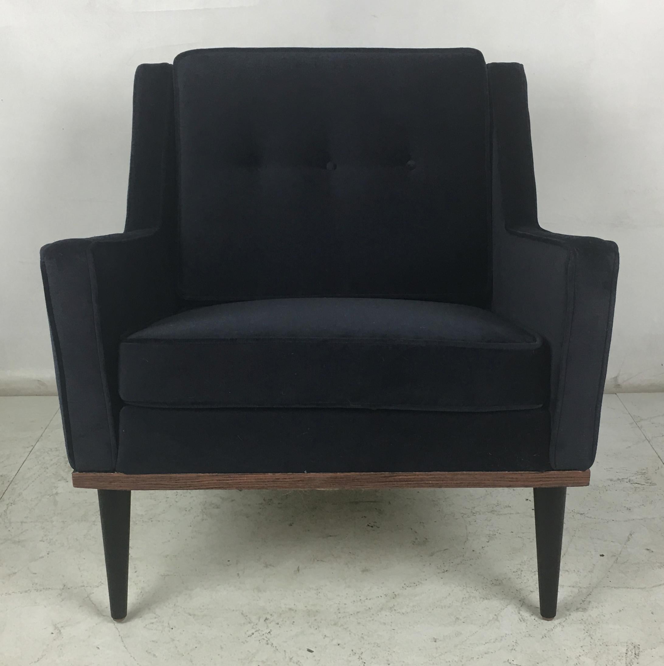 Veneer Early Milo Baughman Lounge Chair for James, Inc.