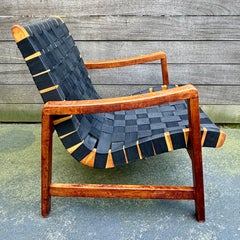 Early Model 652 Lounge Chair by Jens Risom for Knoll Associates, circa 1946