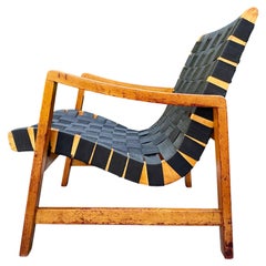 Early Model 652 Lounge Chair by Jens Risom for Knoll Associates, circa 1946
