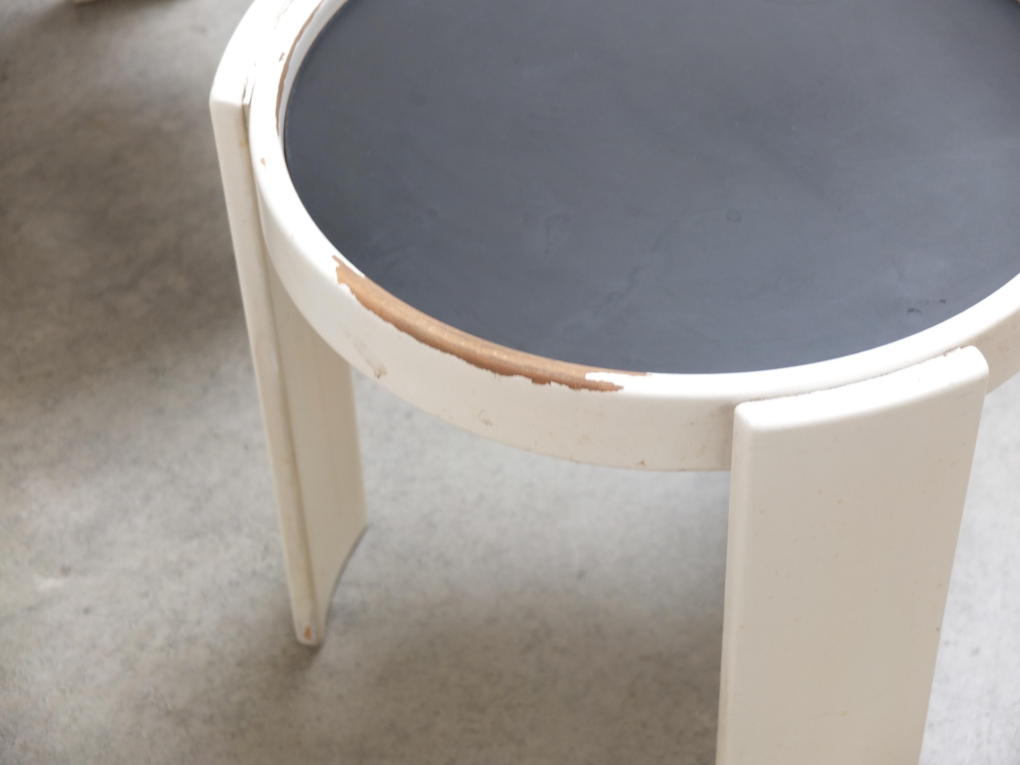 Tables d'appoint empilables « Modèle 780 » de Gianfranco Frattini pour Cassina, 1966 en vente 6