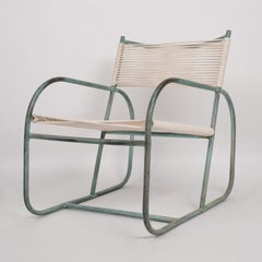 Frühes Modell eines Patio-Sessels aus Bronze von Walter Lamb