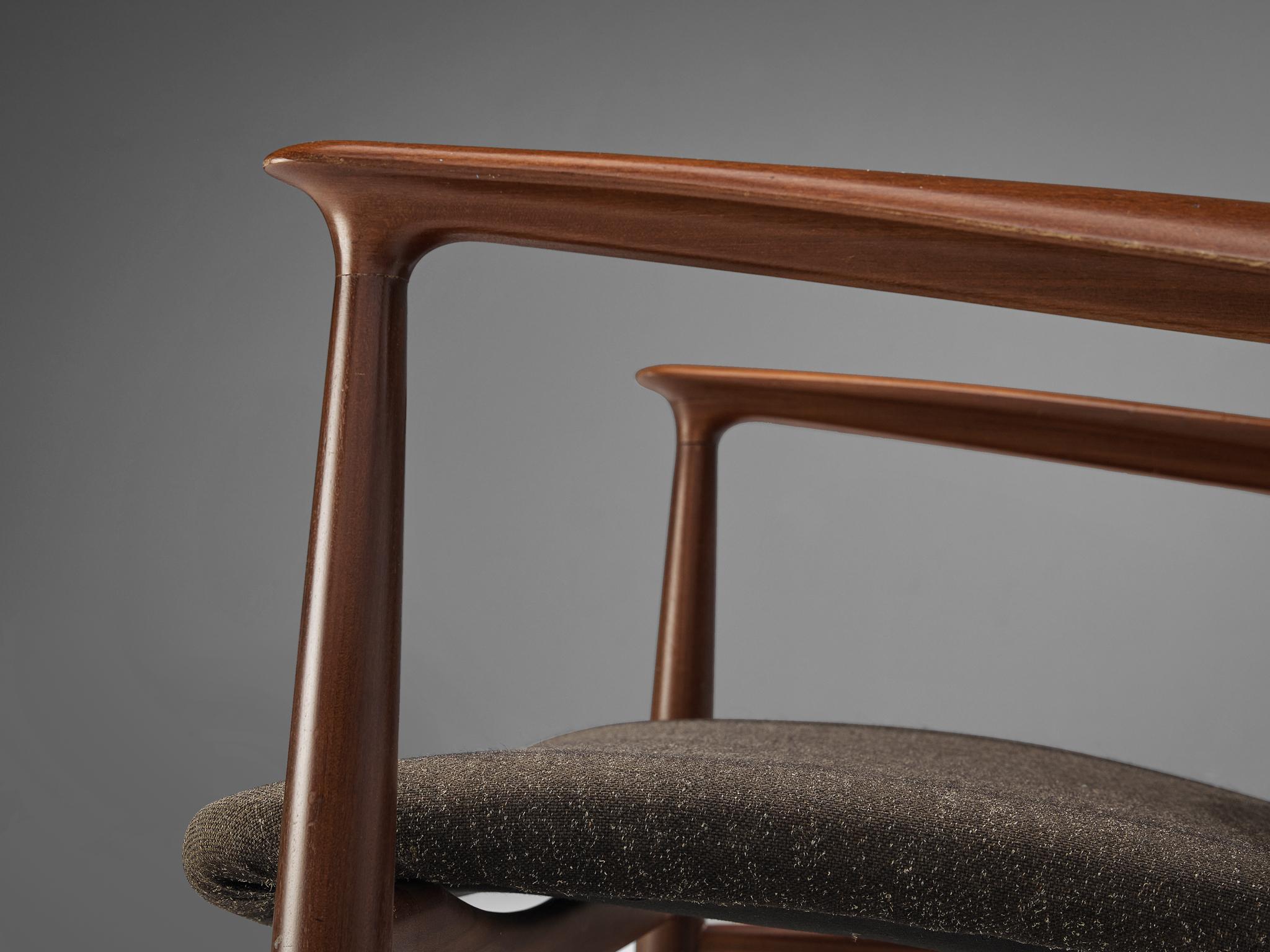 Scandinavian Modern Early Model Finn Juhl for France & Søn Lounge Chair in Teak  For Sale