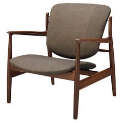 Early Model Finn Juhl for France & Søn Lounge Chair in Teak 