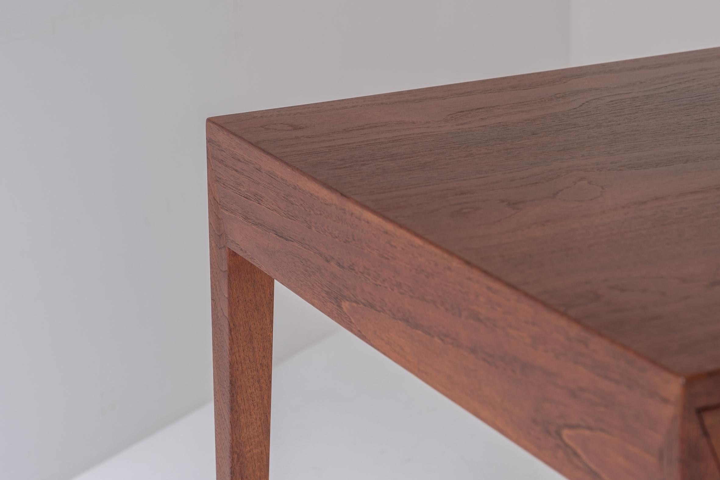 Early Model No. 36 desk in teak by Severin Hansen for Haslev, Denmark 1958 3