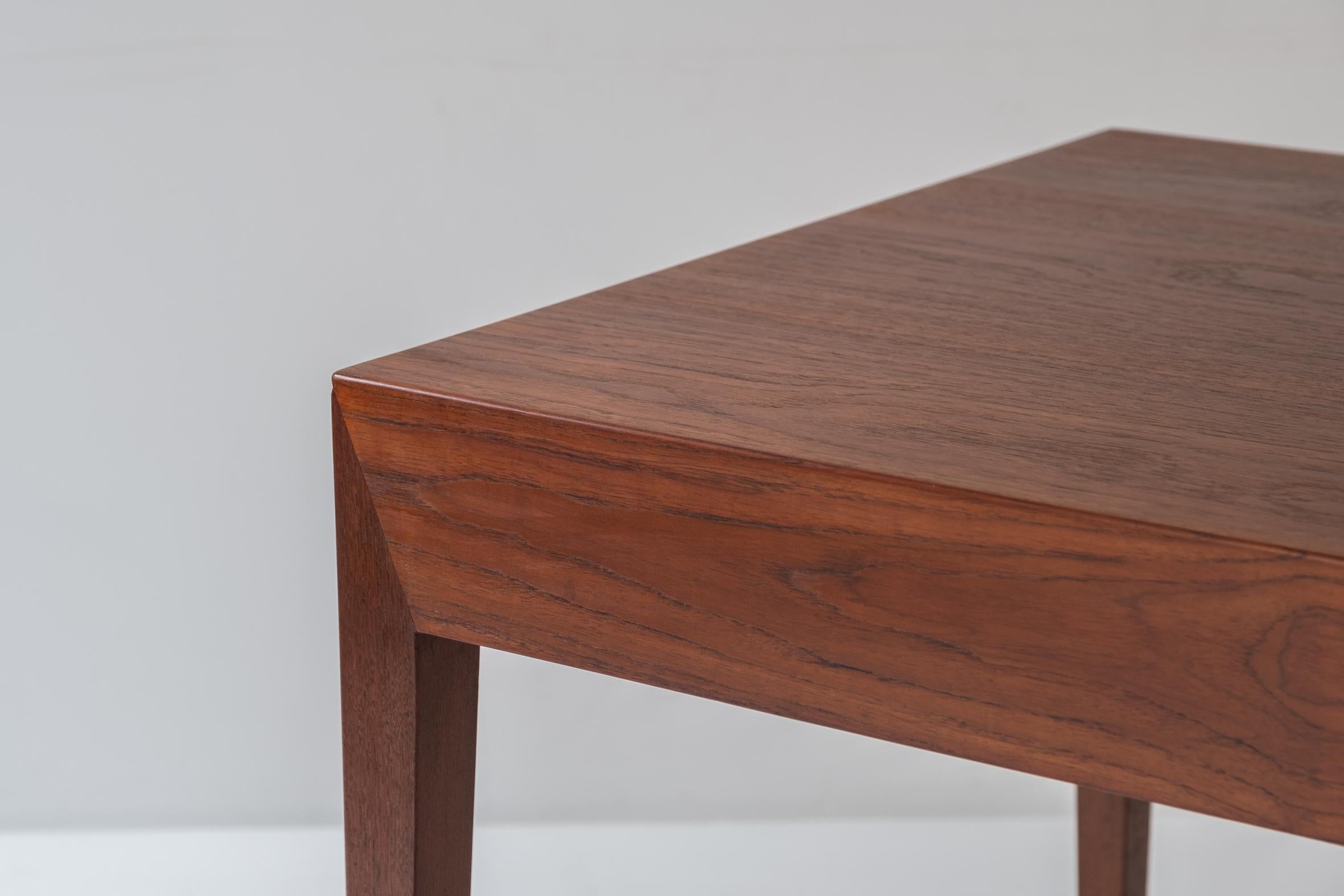 Early Model No. 36 desk in teak by Severin Hansen for Haslev, Denmark 1958 9