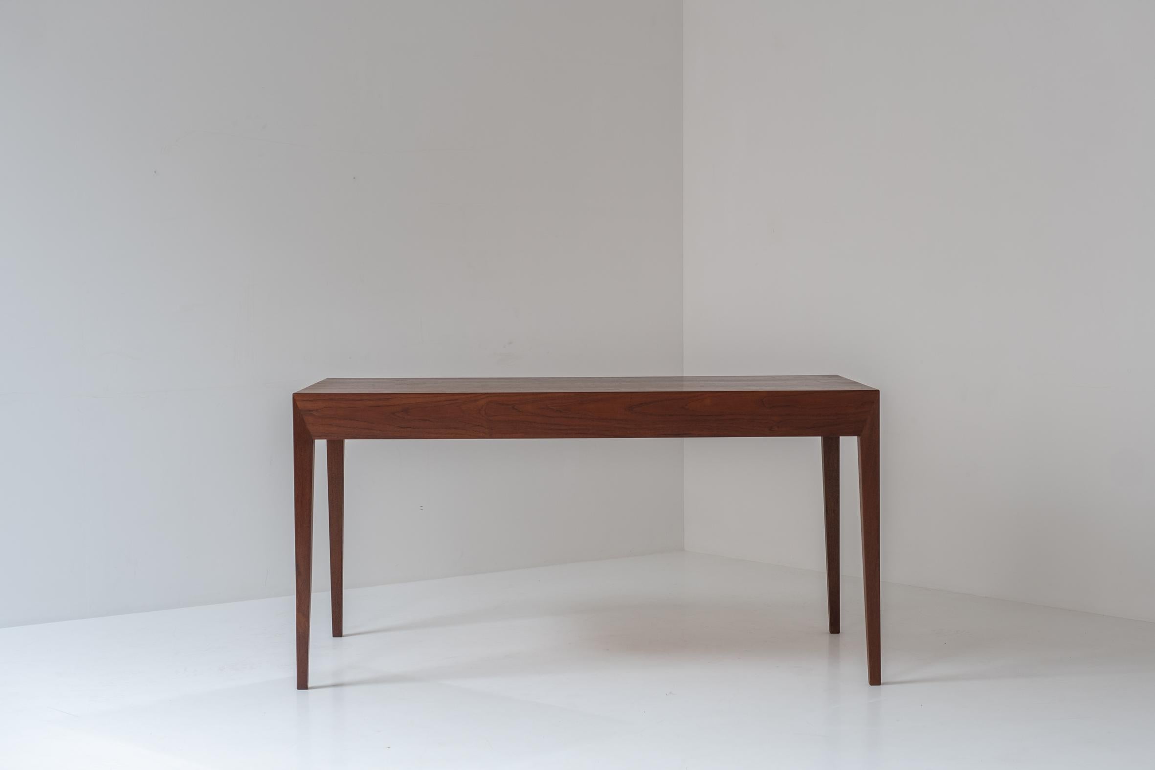 Early Model No. 36 desk in teak by Severin Hansen for Haslev, Denmark 1958 1