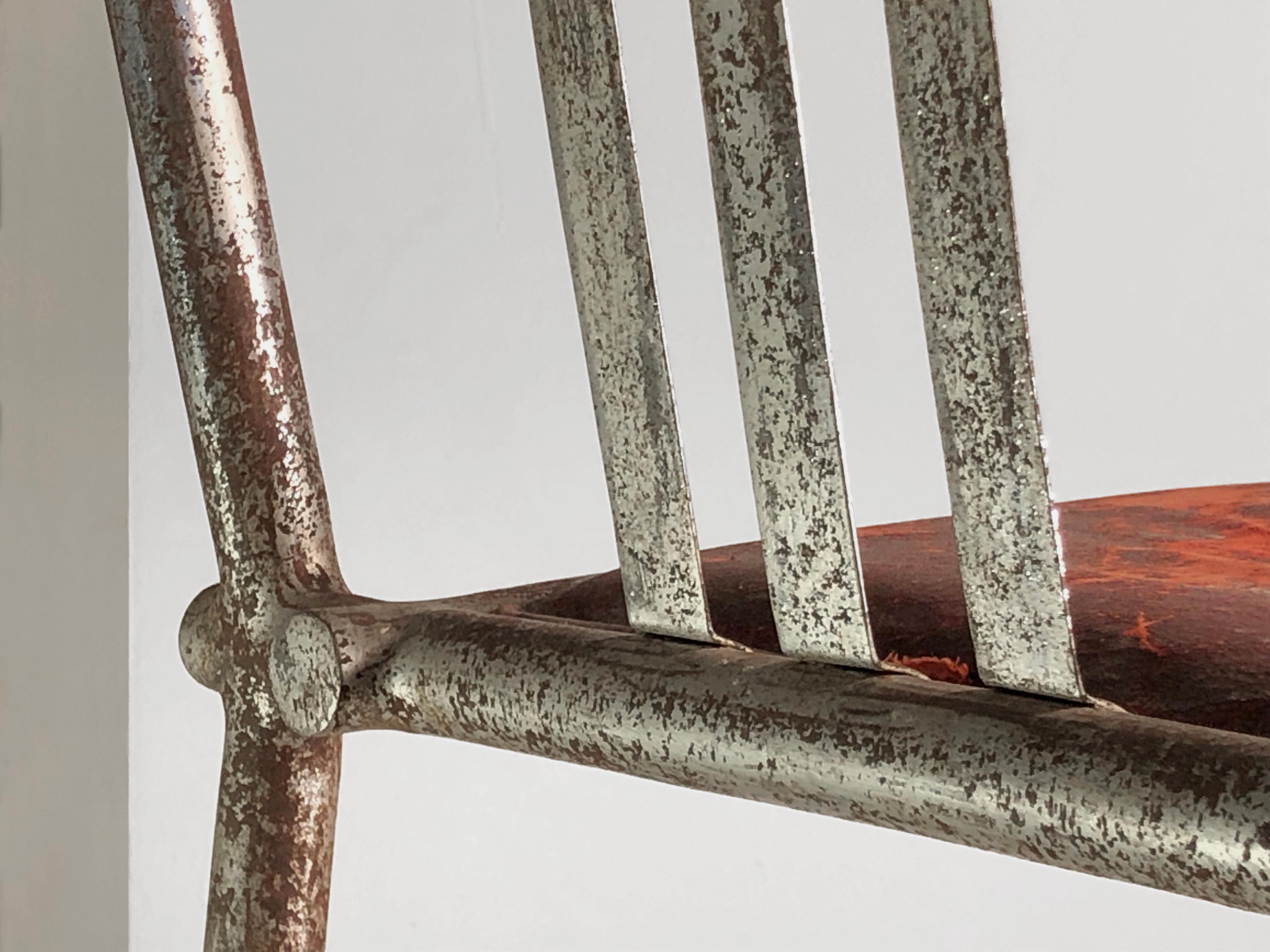 Début du 20ème siècle Authentique chaise débutant du modernisme de ROBERT MALLET-STEVENS, TUBOR, France 1925 en vente
