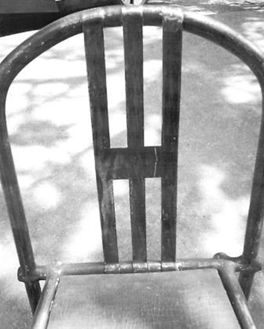 Authentique chaise débutant du modernisme de ROBERT MALLET-STEVENS, TUBOR, France 1925 en vente 1