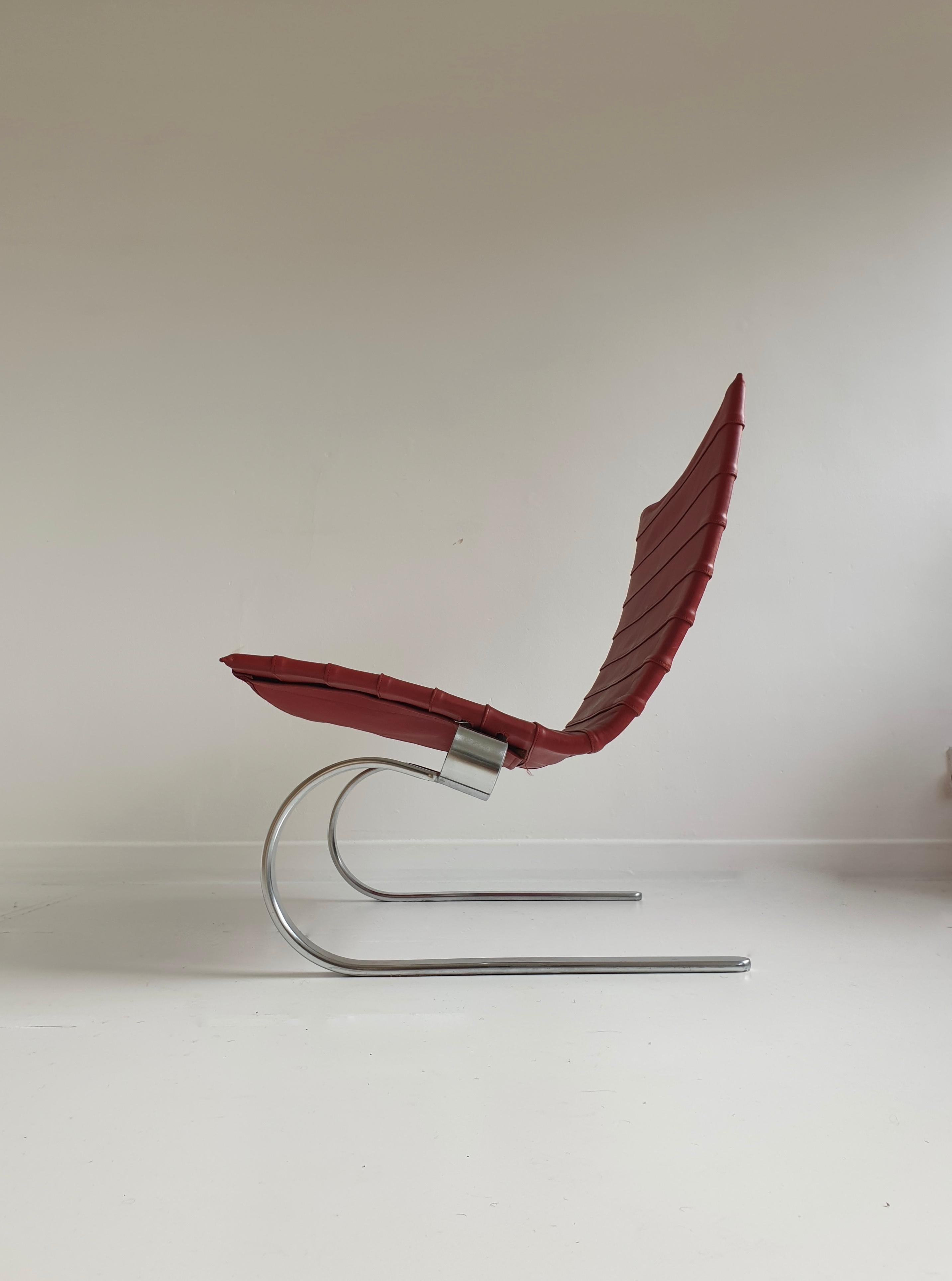Mid-Century Modern Early Model PK20 Lounge Chair by Poul Kjaerholm for E. Kold Christensen, Denmark For Sale