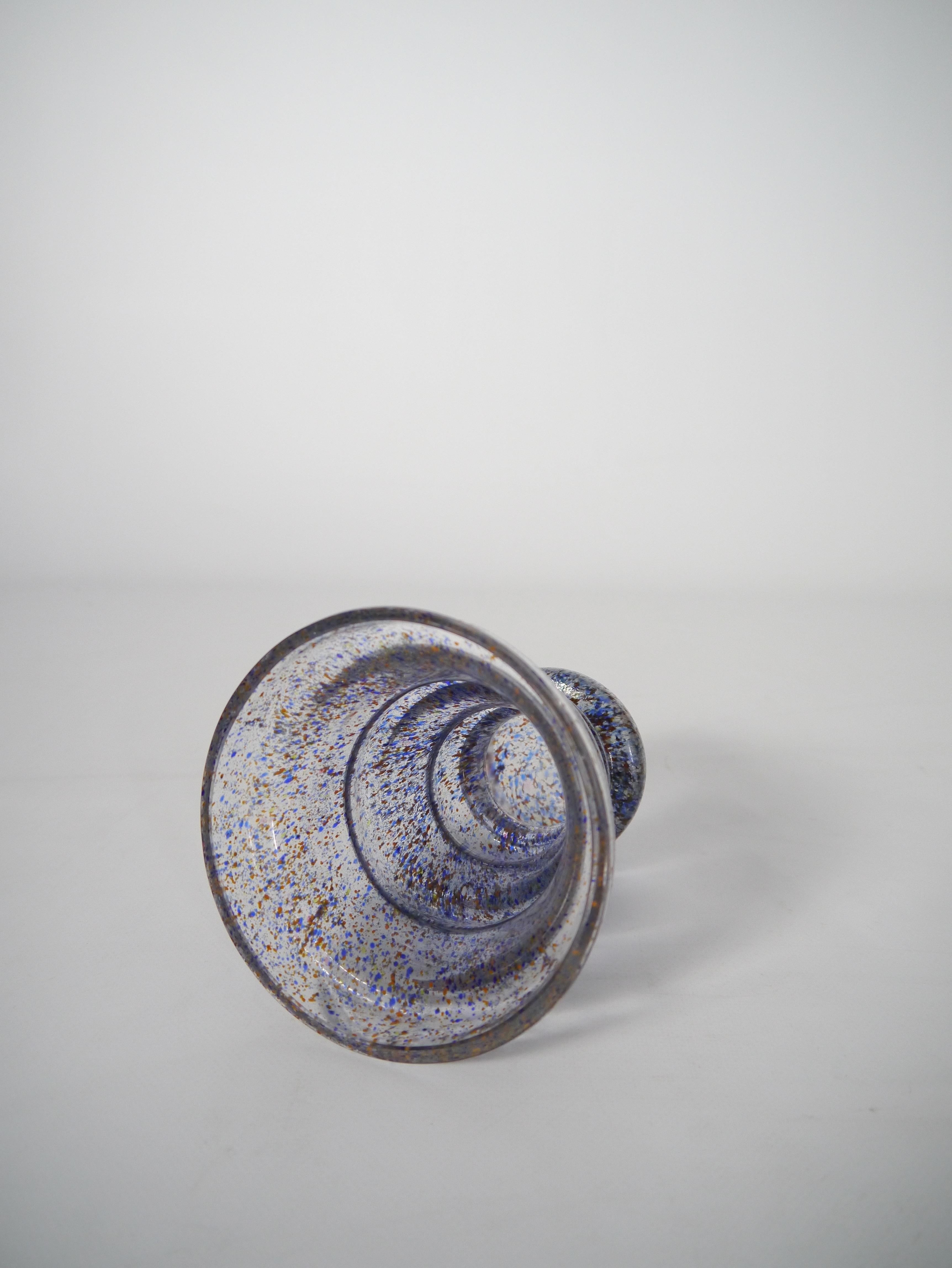 Scandinavian Modern Early Modernist Glass Vase by Sven X:et Erixson for Kosta, Sweden, 1930s For Sale