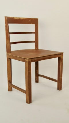 Early Modernistic Wooden Chairs from the 1920 's, Austria