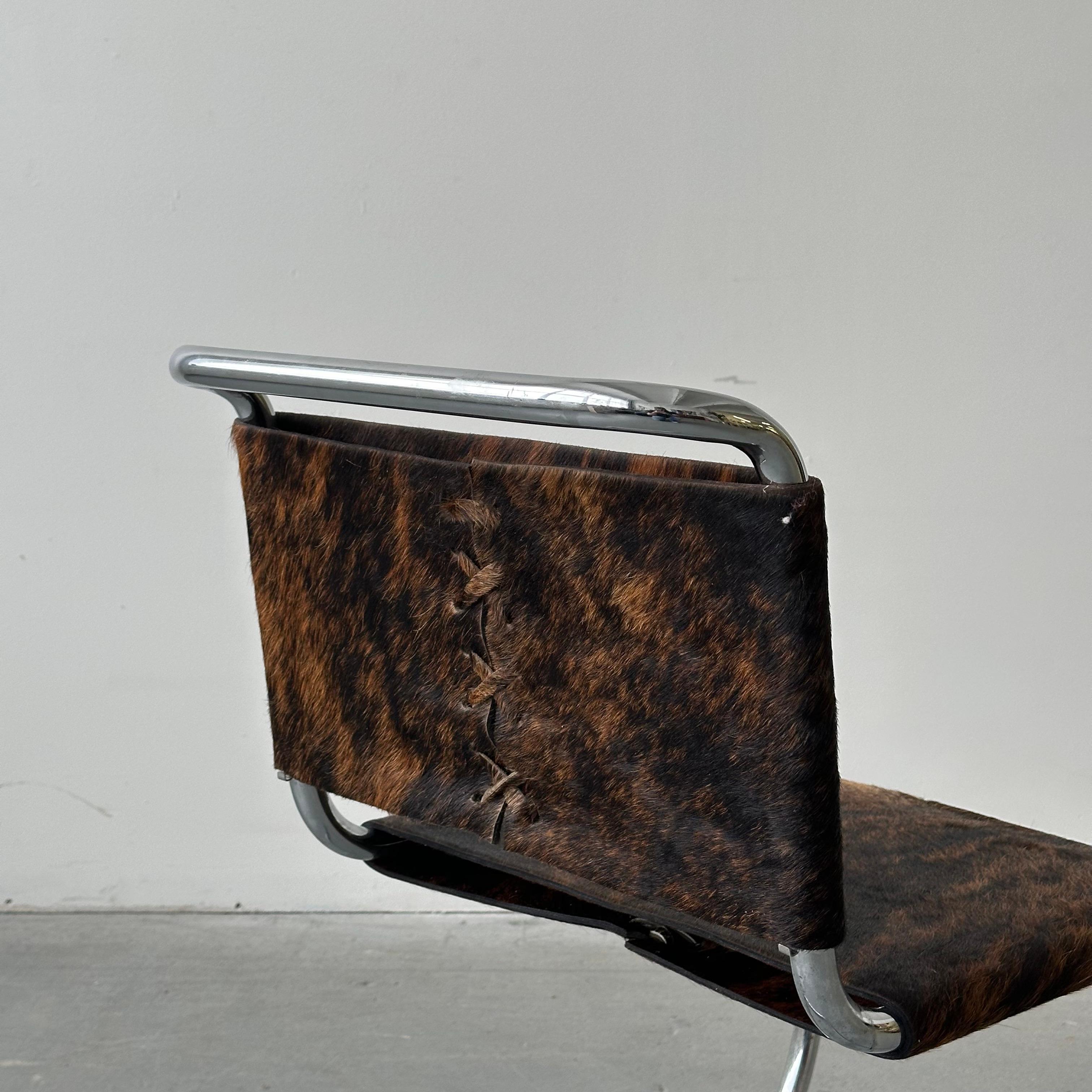 Early MR10 Chair by Mies van der Rohe In Good Condition In Chicago, IL