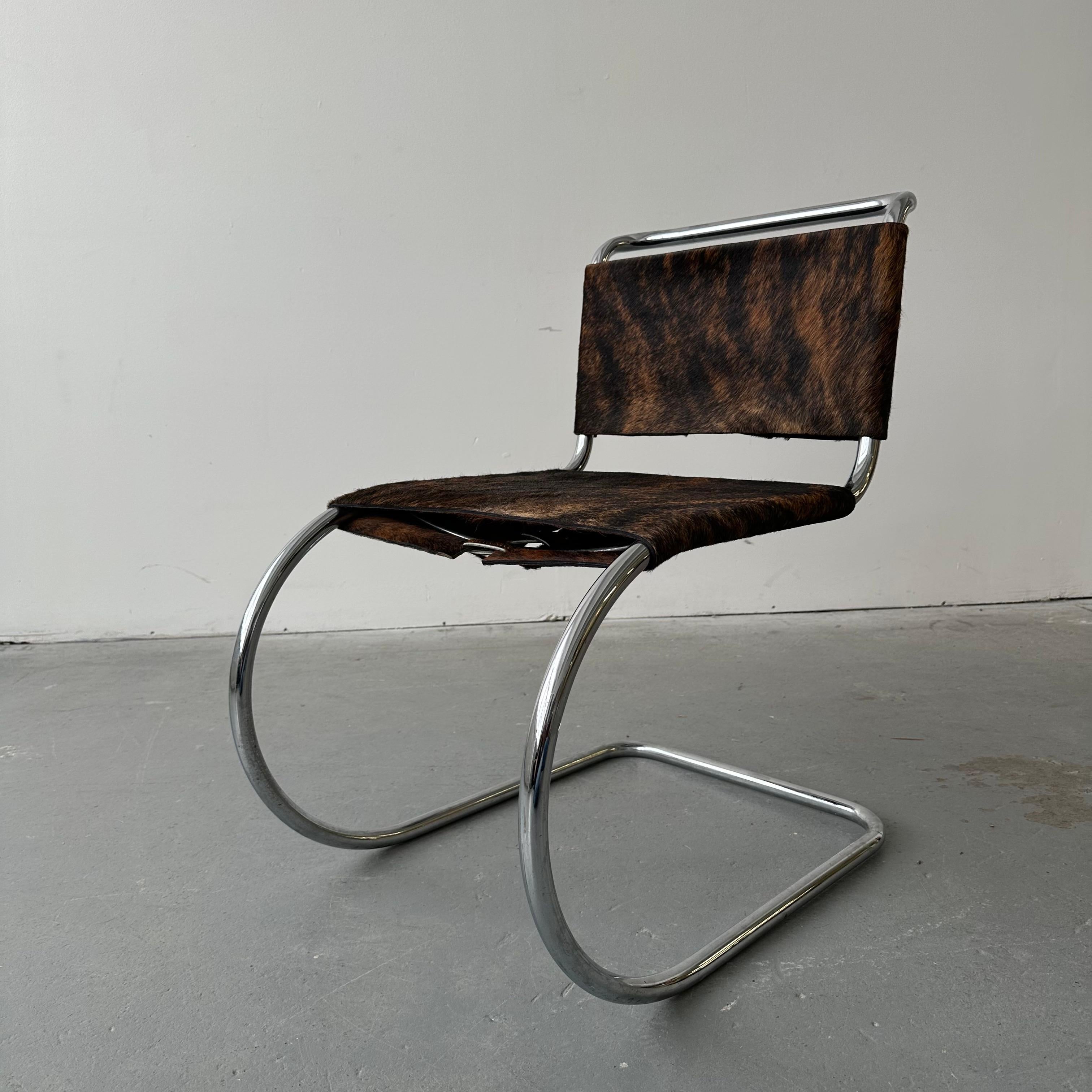 20th Century Early MR10 Chair by Mies van der Rohe