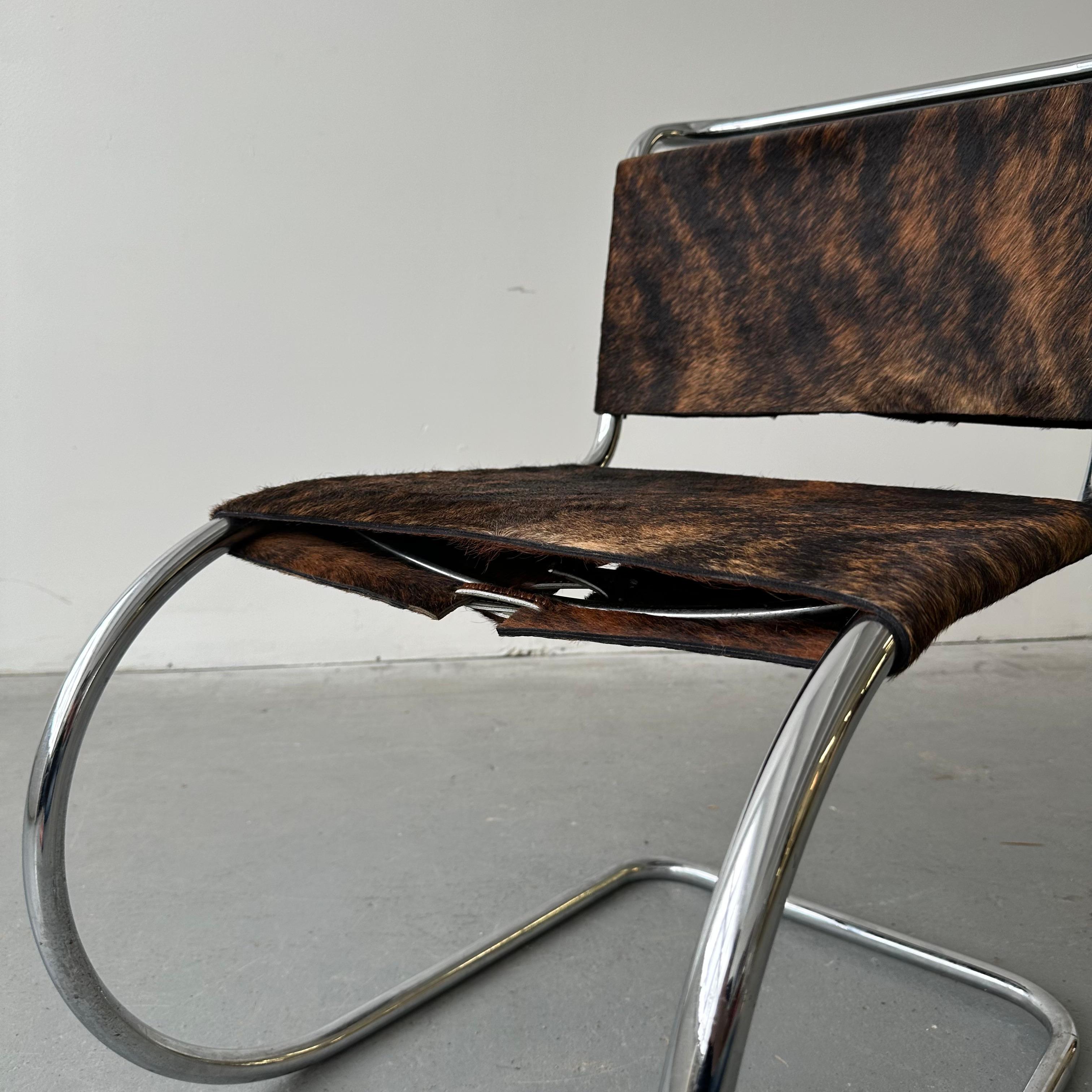 Metal Early MR10 Chair by Mies van der Rohe