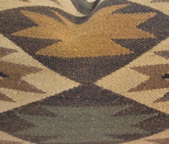 Oreillers de traversin en tissage indien Navajo - Paire