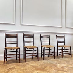Early Nineteenth Century Ash and Elm Vernacular Chairs 