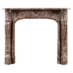 Early Nineteenth Century French Louis XV Style Fireplace Surround