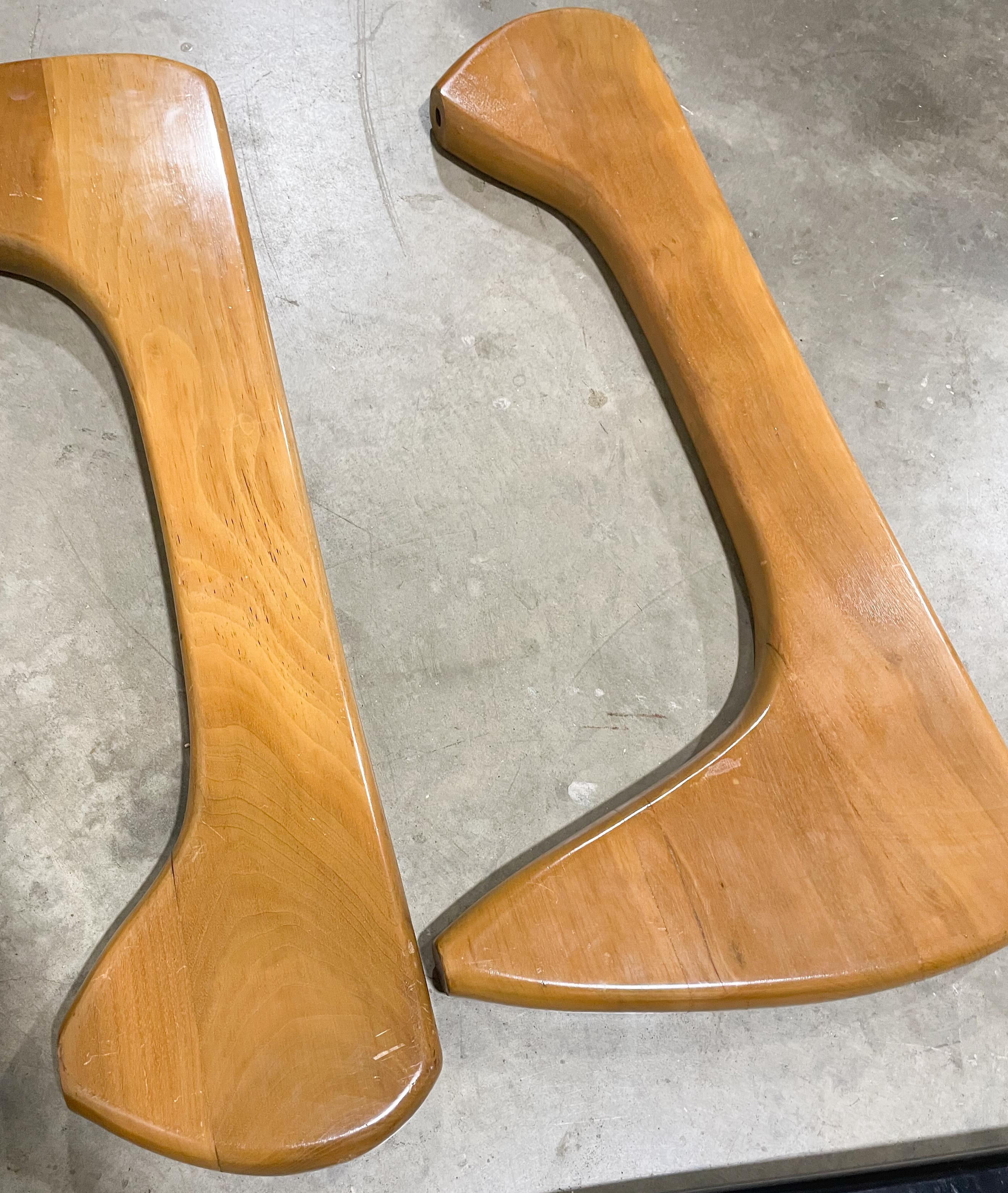 20th Century Early Noguchi IN-50 Walnut and Glass Table by Herman Miller