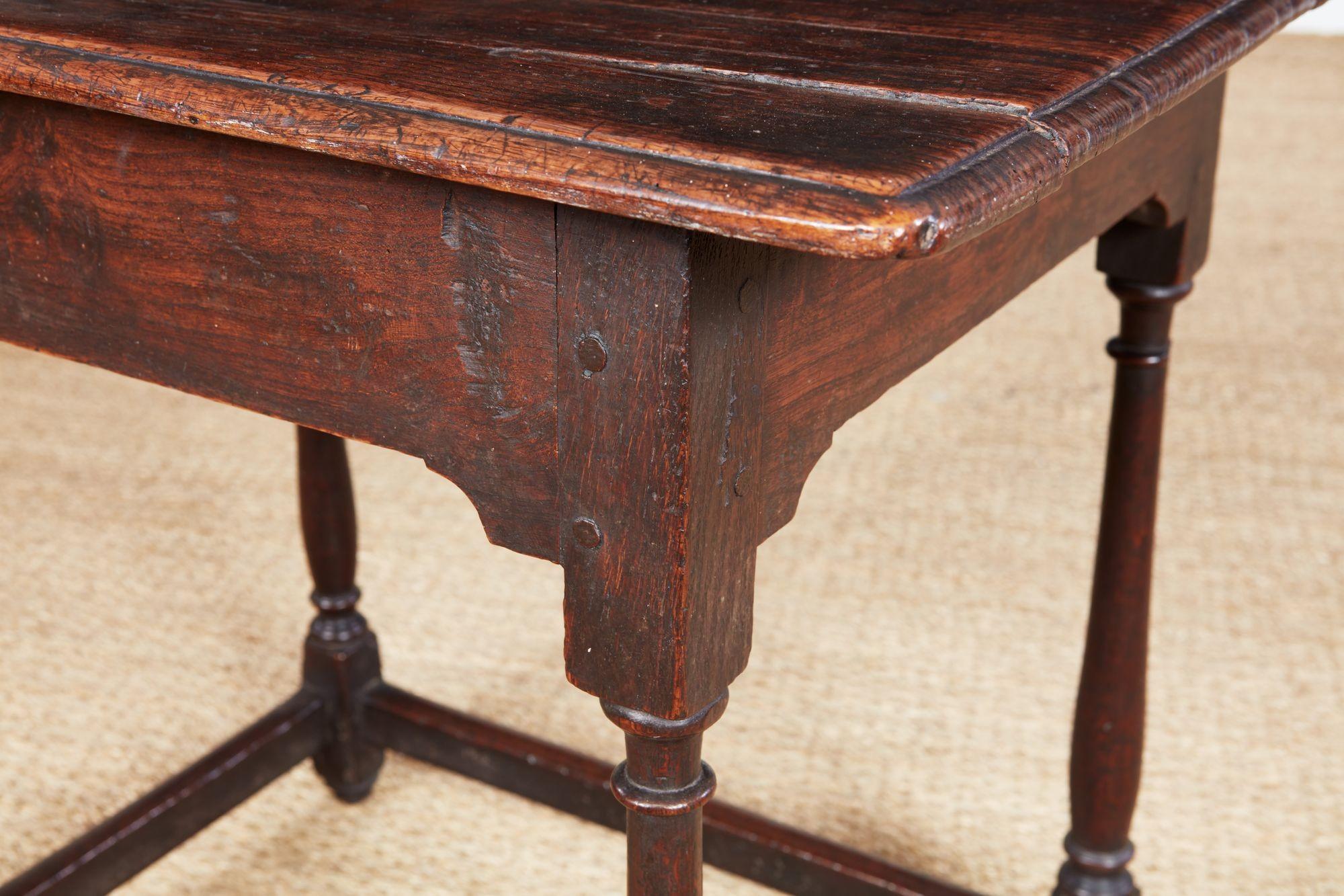 Table centrale en Oak Oak ancien en vente 5
