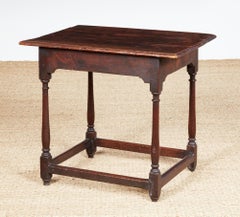 Early Oak Center Table