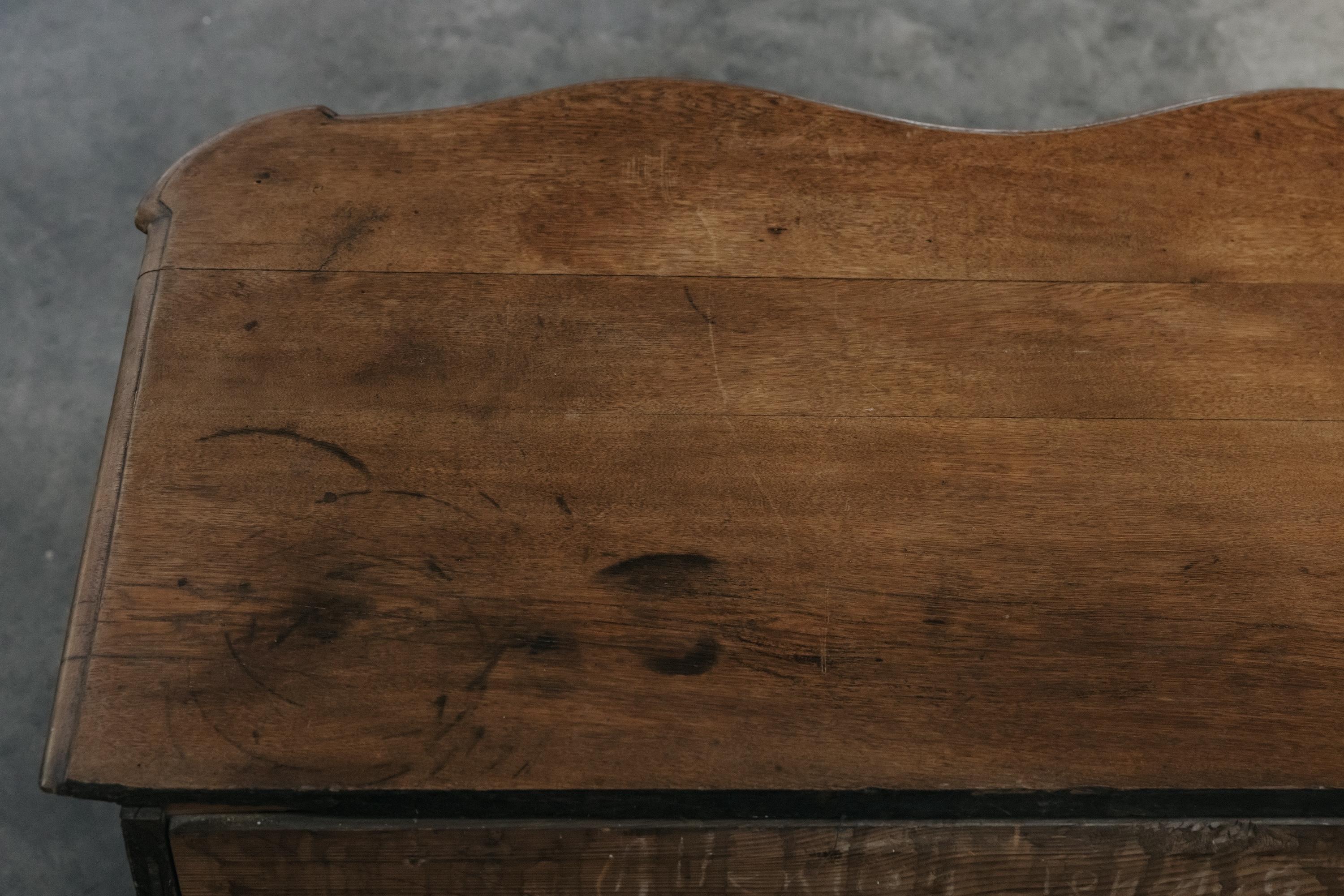 Early Oak Commode From France, Circa 1800 1