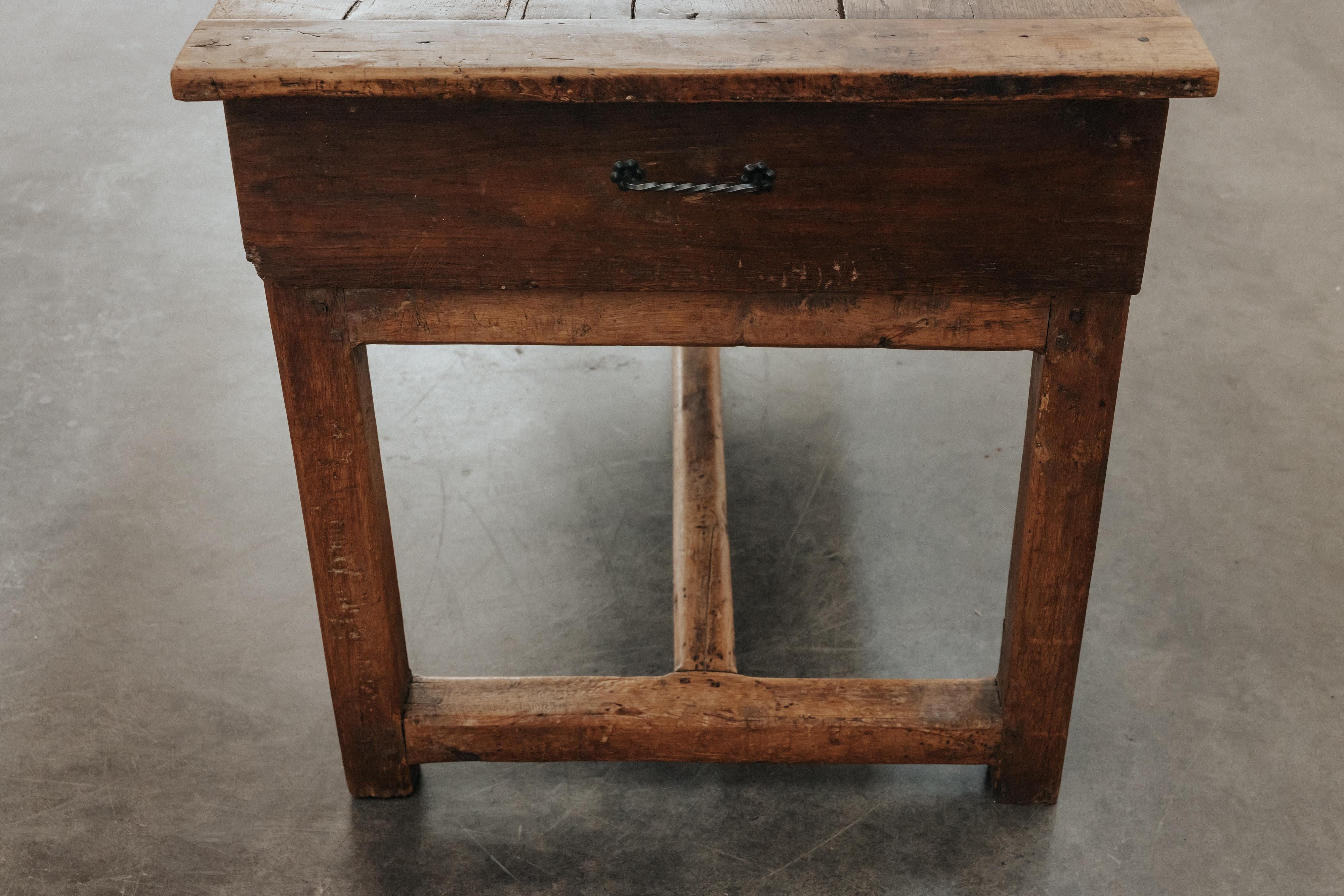 Table console en Oak de France, vers 1850 en vente 4