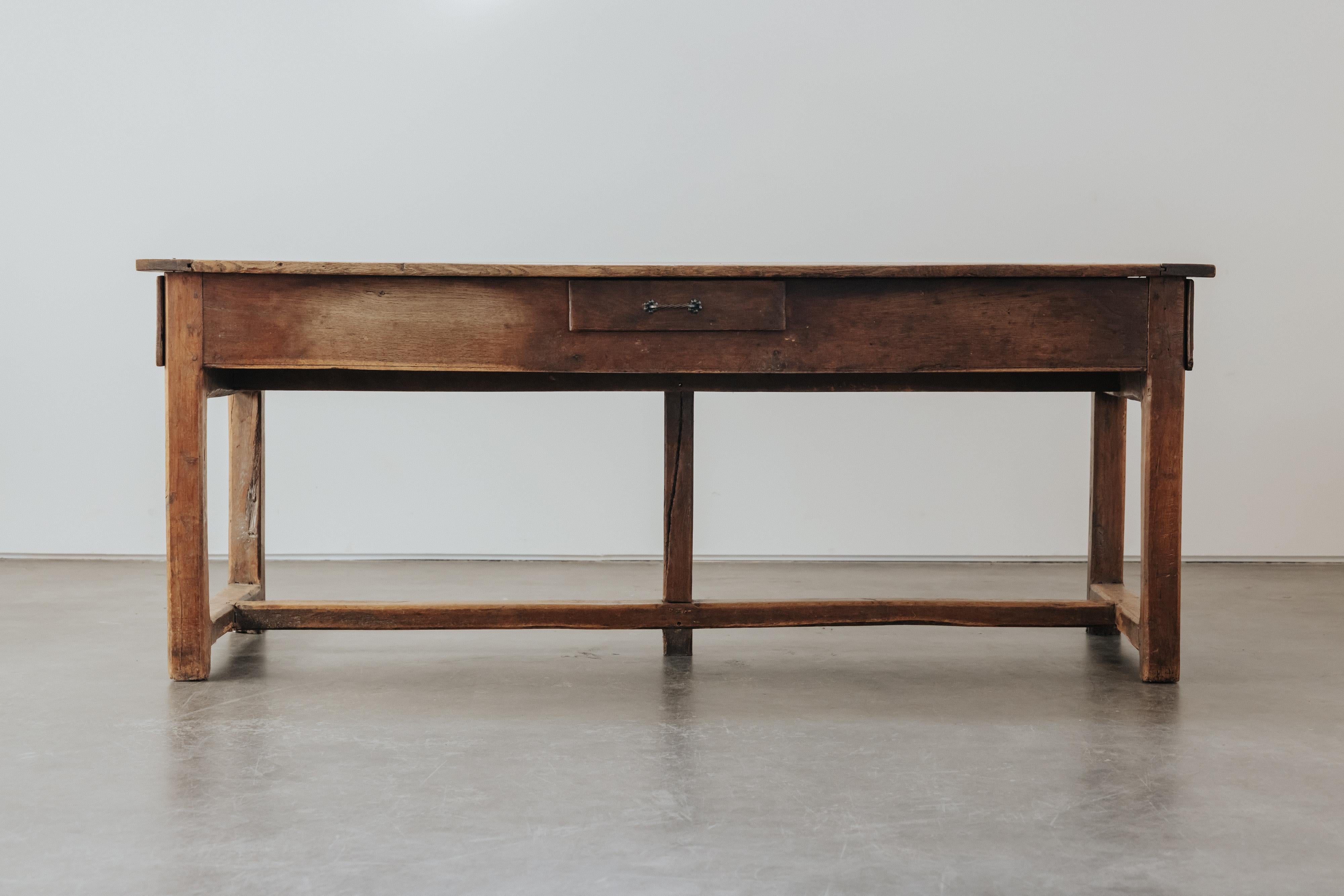 Européen Table console en Oak de France, vers 1850 en vente