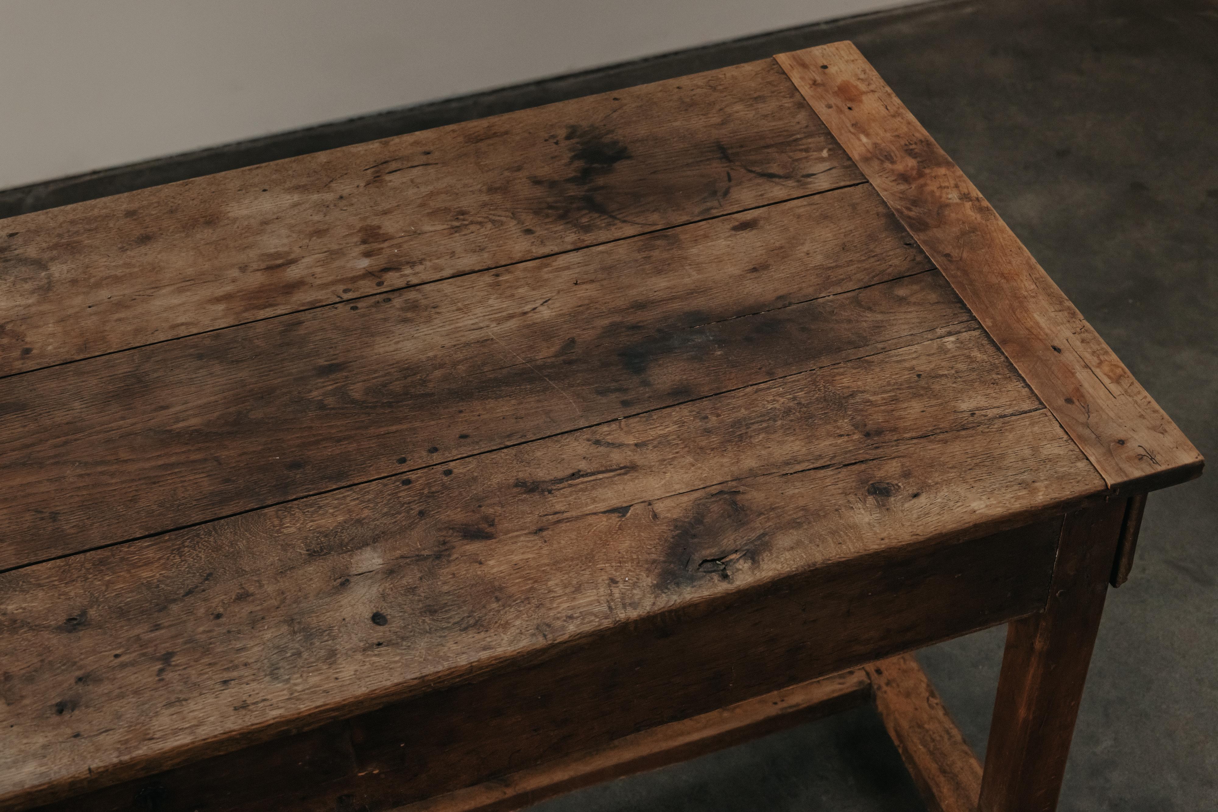 Table console en Oak de France, vers 1850 en vente 3