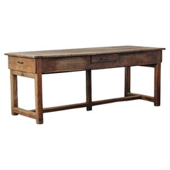 Table console en Oak de France, vers 1850