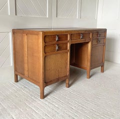 Early Oak Desk By Gordon Russell