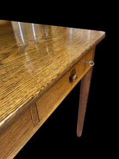 Early Oak Desk by Hans J Wegner for Andreas Tuck