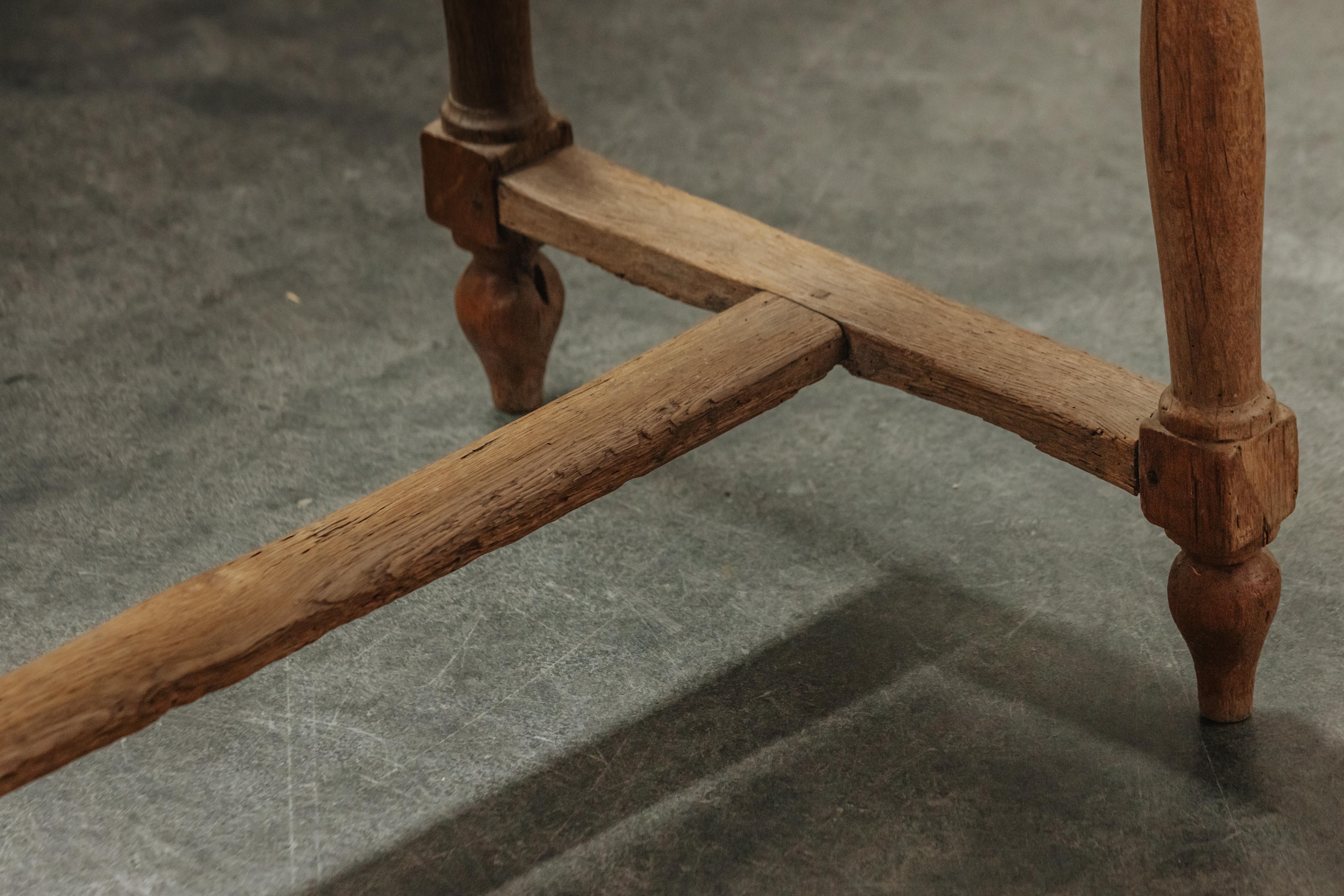 Early Oak Desk From France, Circa 1880 2